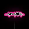 Camping Heartbeat Nature Outdoor Activity Campfire Camper RGB Neon Sign - Image 6