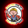 Can We Fix It Funny Repair Man Bob The Builder RGB Neon Sign - Image 2