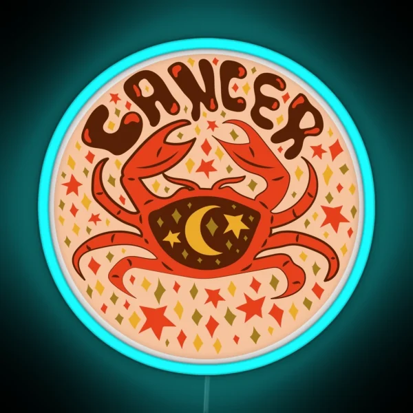 Cancer RGB Neon Sign