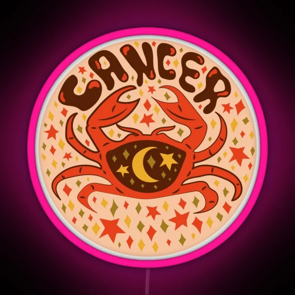 Cancer RGB Neon Sign