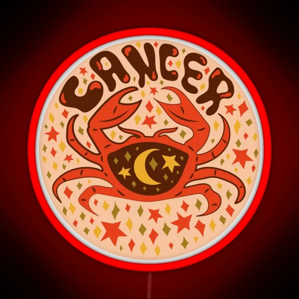 Cancer RGB Neon Sign