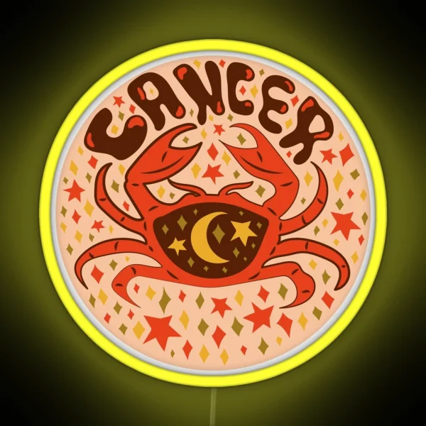 Cancer RGB Neon Sign