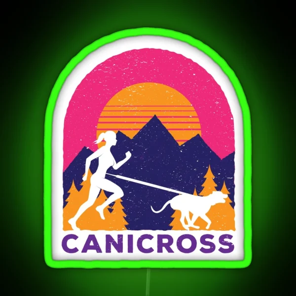 Canicross RGB Neon Sign