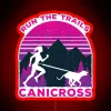 Canicross Run The Trails RGB Neon Sign - Image 2