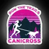 Canicross Run The Trails RGB Neon Sign - Image 4