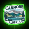 Canmore Alberta Canada RGB Neon Sign - Image 3