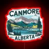 Canmore Alberta Canada RGB Neon Sign - Image 2