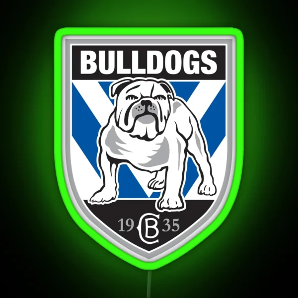 Canterbury Bankstown Bulldogs RGB Neon Sign