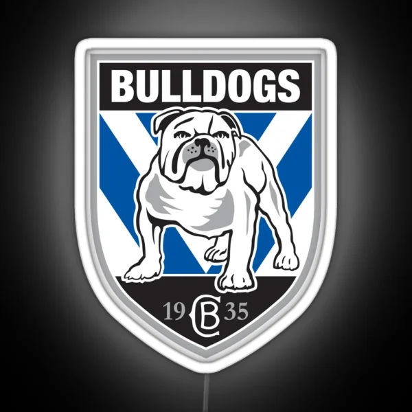 Canterbury Bankstown Bulldogs RGB Neon Sign