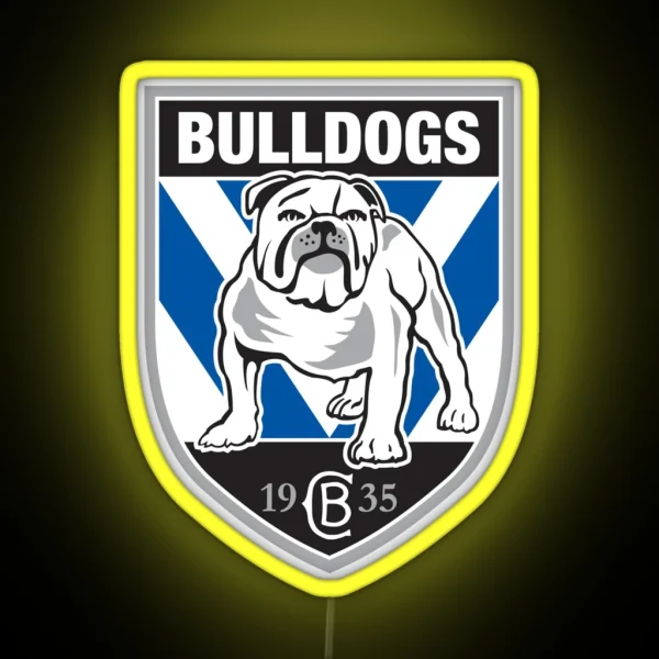Canterbury Bankstown Bulldogs RGB Neon Sign