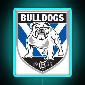 Canterbury Bulldogs RGB Neon Sign