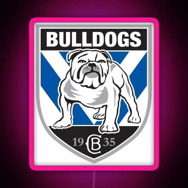 Canterbury Bulldogs RGB Neon Sign