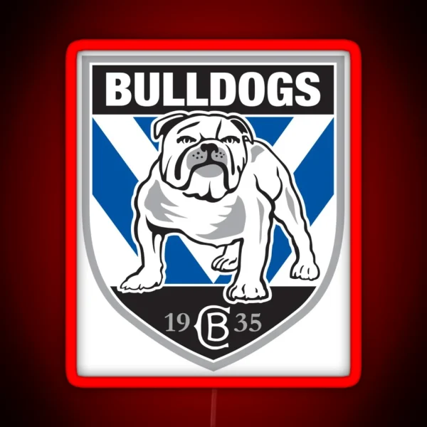 Canterbury Bulldogs RGB Neon Sign