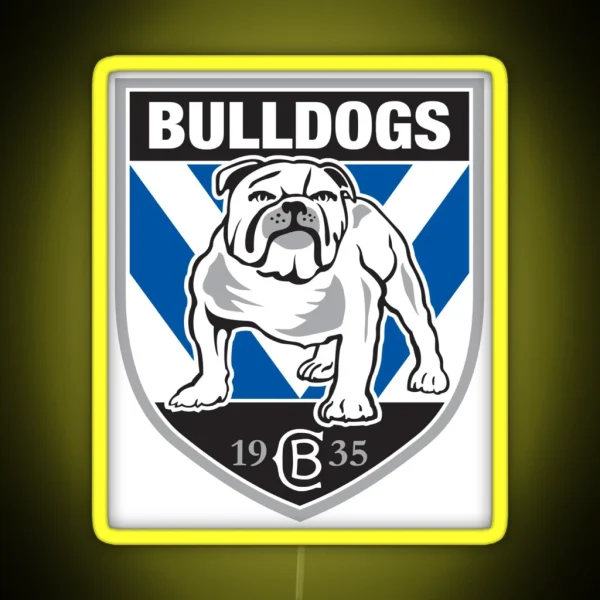 Canterbury Bulldogs RGB Neon Sign