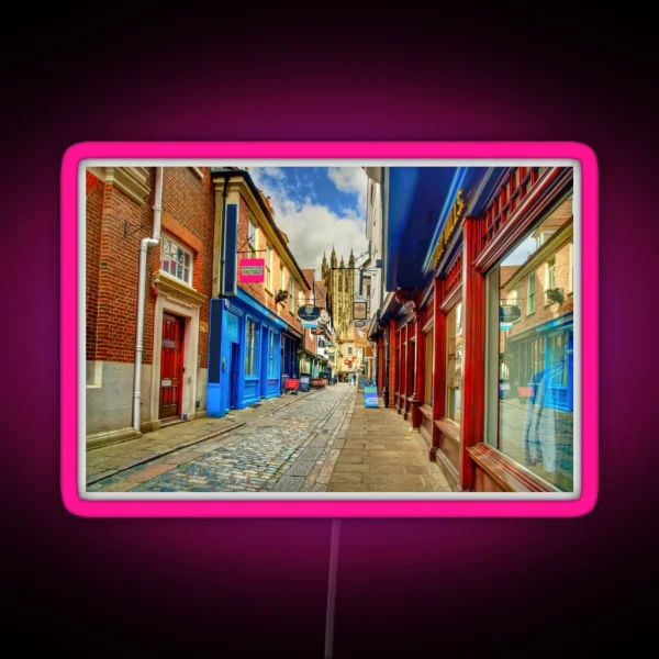 Canterbury Cathedral RGB Neon Sign