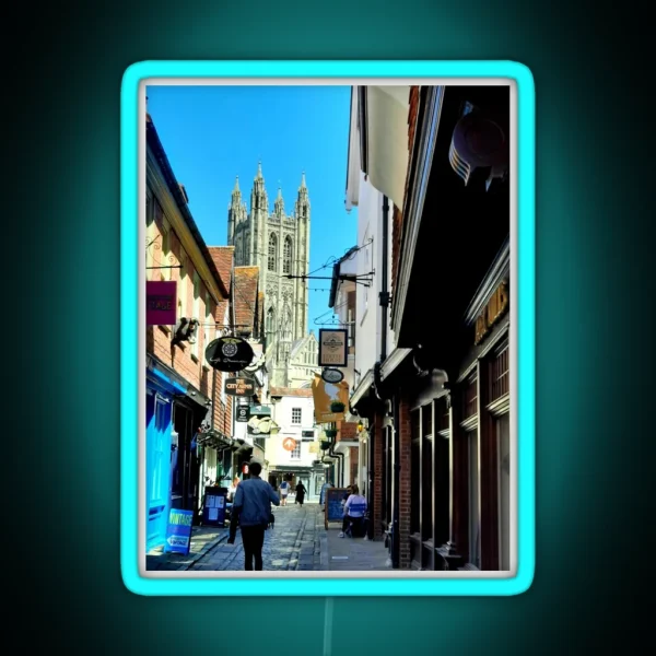 Canterbury Catherdal Canterbury Kent RGB Neon Sign