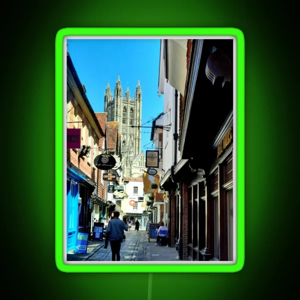 Canterbury Catherdal Canterbury Kent RGB Neon Sign