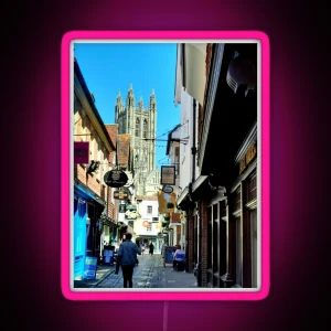 Canterbury Catherdal Canterbury Kent RGB Neon Sign