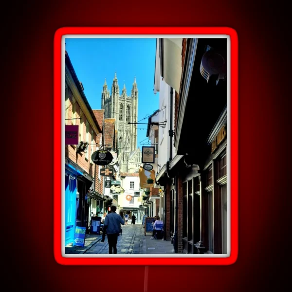 Canterbury Catherdal Canterbury Kent RGB Neon Sign