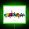 Canterbury England Skyline RGB Neon Sign - Image 4