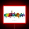 Canterbury England Skyline RGB Neon Sign - Image 2