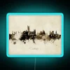 Canterbury England Skyline RGB Neon Sign - Image 3