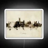 Canterbury England Skyline RGB Neon Sign - Image 5