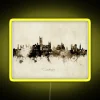 Canterbury England Skyline RGB Neon Sign - Image 6