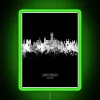 Canterbury England Skyline RGB Neon Sign - Image 4