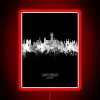 Canterbury England Skyline RGB Neon Sign - Image 2