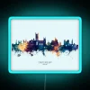 Canterbury England Skyline RGB Neon Sign - Image 3