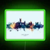 Canterbury England Skyline RGB Neon Sign - Image 4