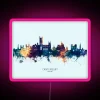 Canterbury England Skyline RGB Neon Sign - Image 6