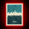 Canterbury England Skyline RGB Neon Sign - Image 2