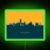 Canterbury England Skyline RGB Neon Sign - Image 3