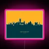 Canterbury England Skyline RGB Neon Sign - Image 6