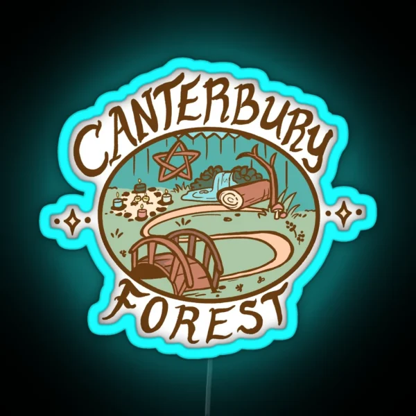 Canterbury Forest RGB Neon Sign