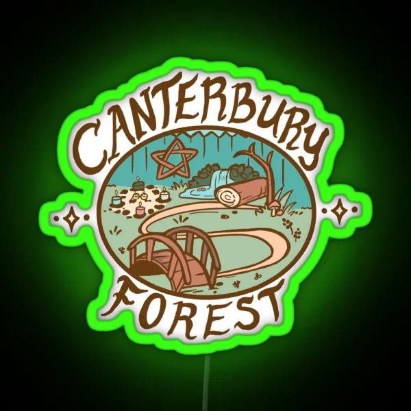 Canterbury Forest RGB Neon Sign