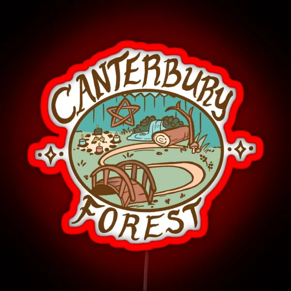 Canterbury Forest RGB Neon Sign