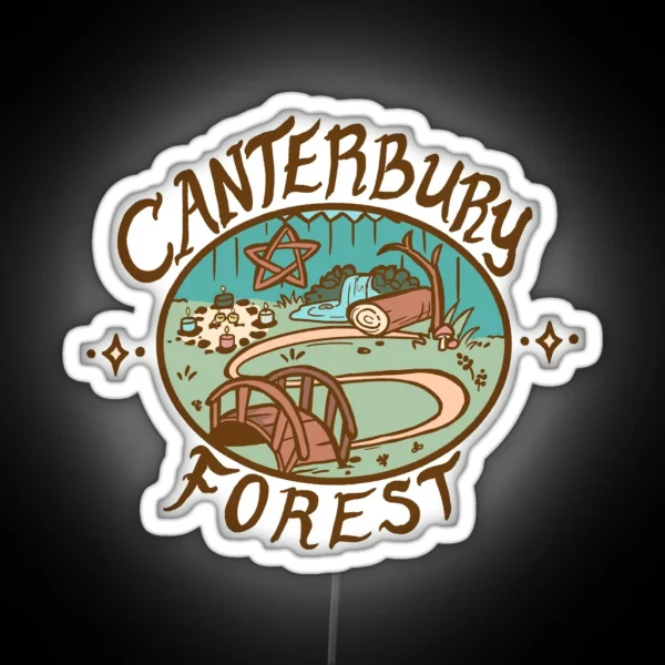Canterbury Forest RGB Neon Sign