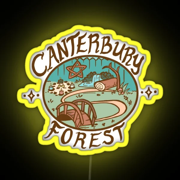 Canterbury Forest RGB Neon Sign