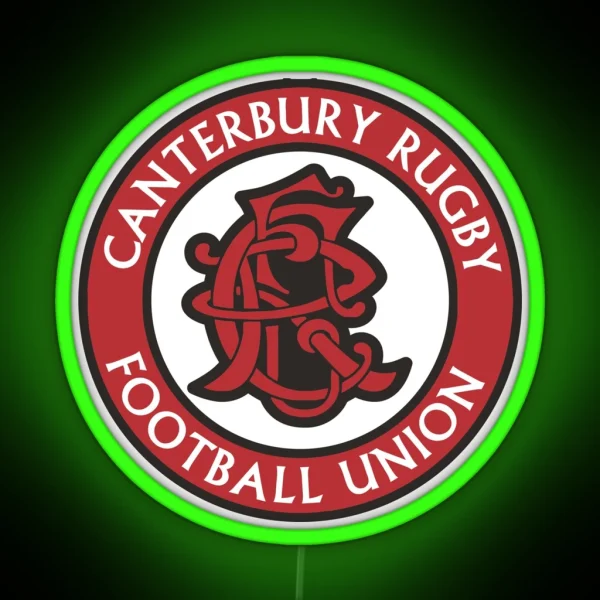 Canterbury Rugby RGB Neon Sign