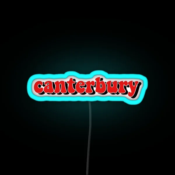 Canterbury Uni RGB Neon Sign