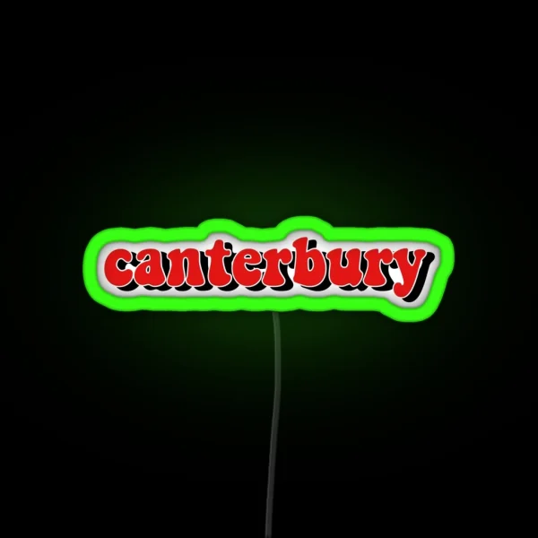 Canterbury Uni RGB Neon Sign