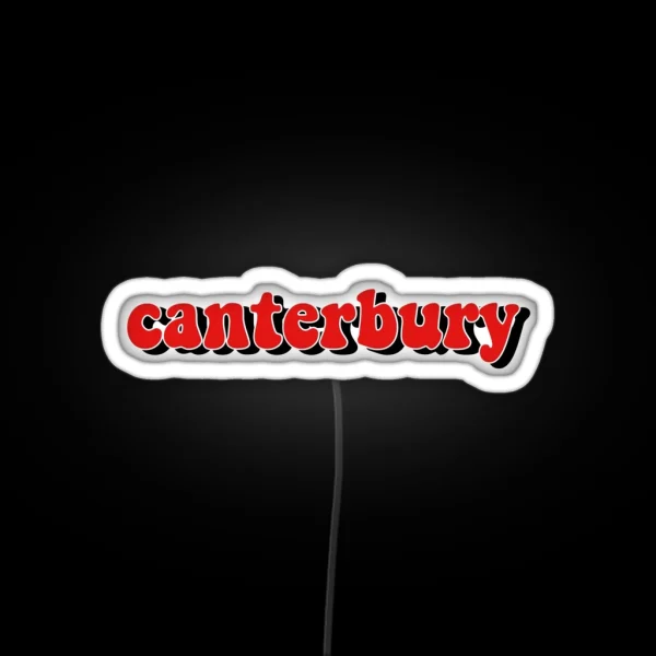 Canterbury Uni RGB Neon Sign