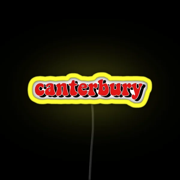 Canterbury Uni RGB Neon Sign