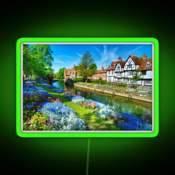 Canterbury Westgate Park Gardens RGB Neon Sign