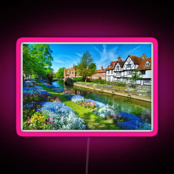 Canterbury Westgate Park Gardens RGB Neon Sign
