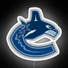 Canucks Logo RGB Neon Sign - Image 4
