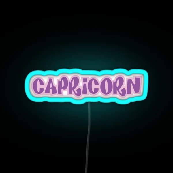 Capricorn Bratz RGB Neon Sign